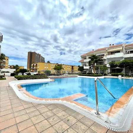 Appartamento Pool View With Wifi, Terrace, Kitchen At 600m Cristianos