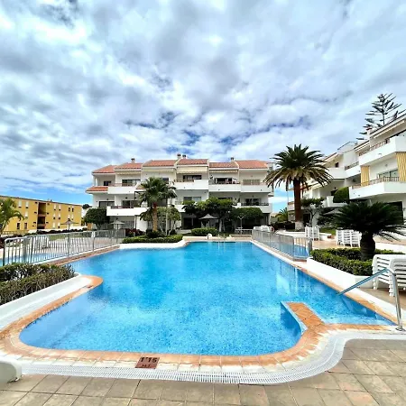 Appartamento Pool View With Wifi, Terrace, Kitchen At 600m Cristianos Los Cristianos (Tenerife)