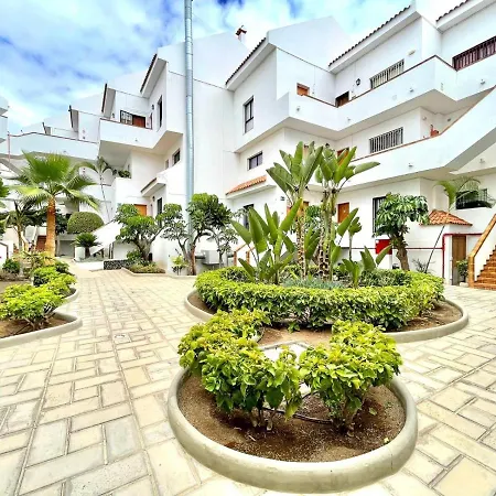 Pool View With Wifi, Terrace, Kitchen At 600m Cristianos Appartamento *